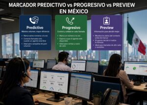 marcador predictivo vs progresivo vs preview